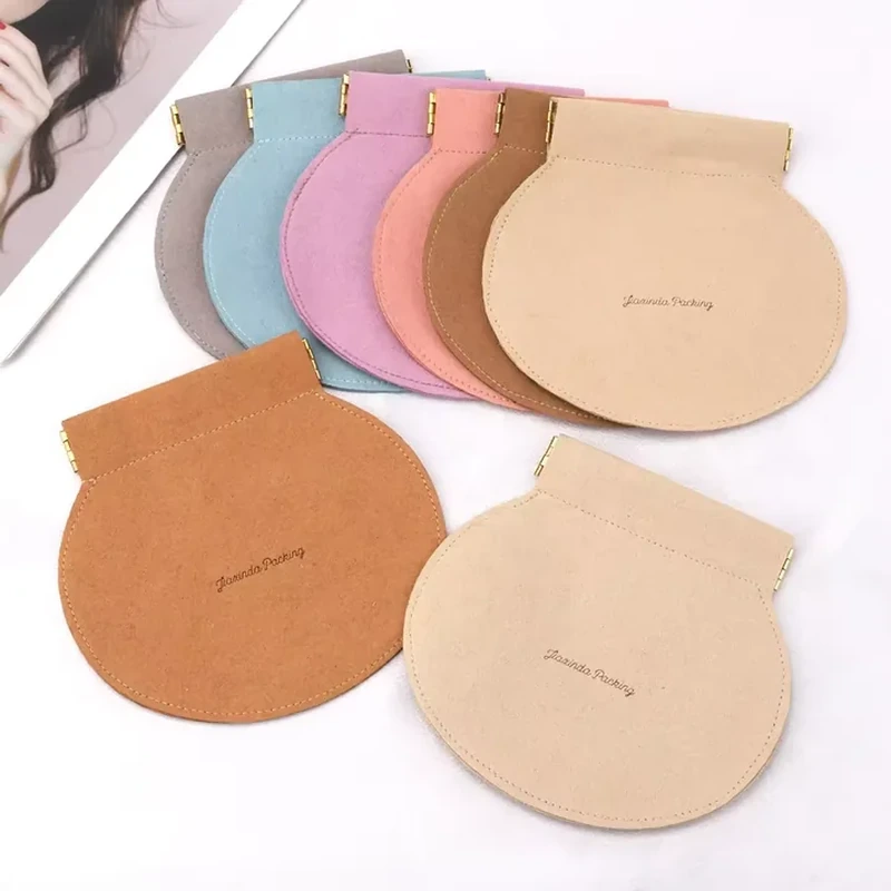 A rounded lower panel meets a short straight neck in this flat slip case